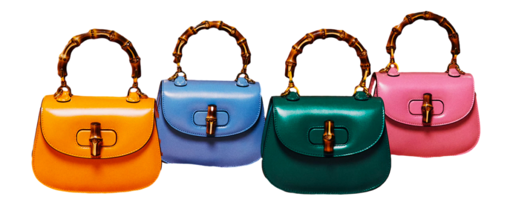 Gucci Bamboo Rainbow Bags