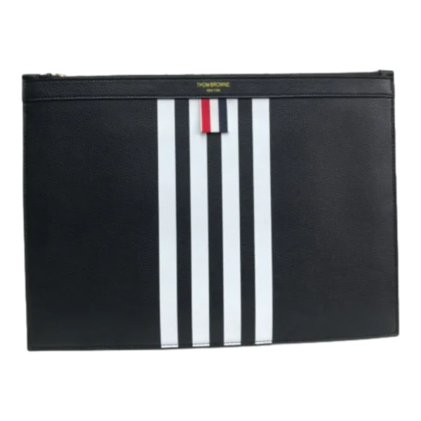 THOM BROWNE THOM BROWNE LEATHER ENVELOPE (3)