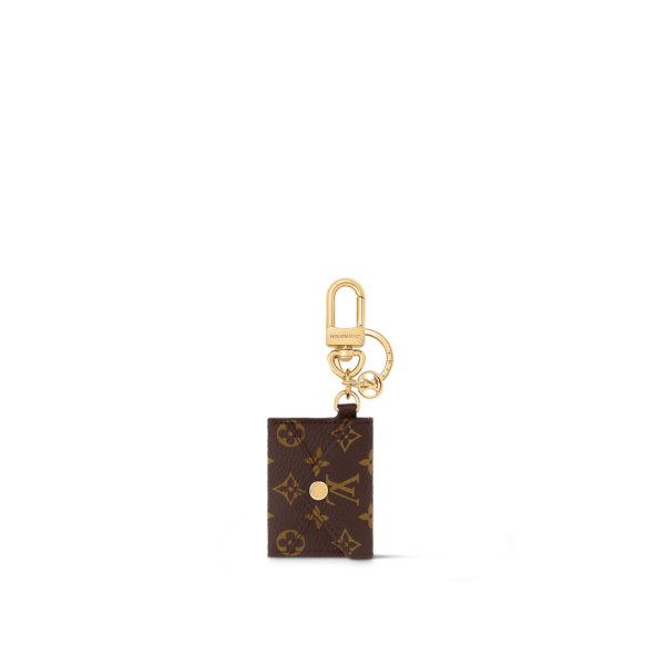 louis vuitton kirigami pouch bag charm and key holder s00 key holders and bag charms M69003 PM2 Fro