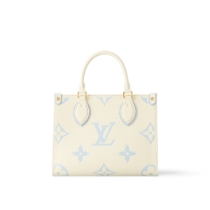 louis vuitton onthego pm bicolour monogram empreinte leather handbags M46833 PM2 Front view