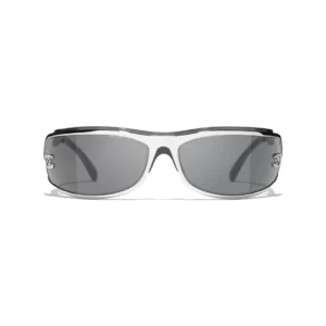 shield sunglasses silver nylon nylon packshot alternative a71557x02081s4614 9528825970718