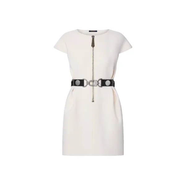 louis vuitton wool silk utility detail dress ready to wear FRDR29NQA000 PM2 Front view