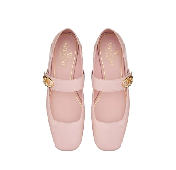 MARY JANE VLOGO LOCKER BALLERINA IN NAPLACK.web