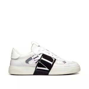 LOW TOP CALFSKIN VL7N SNEAKER WITH BANDS1